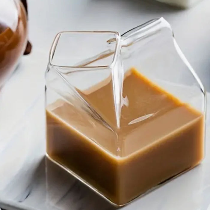 Glass Milk Carton